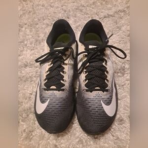 Nike Black and White Gradient Running Shoes